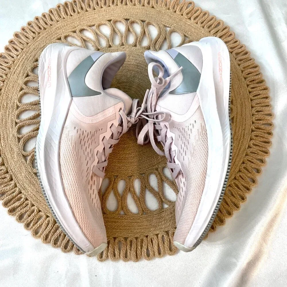 Nike Air Zoom Winflo 6 Pale Pink Washed Coral Women's Sneakers CK4475-600 Size 8